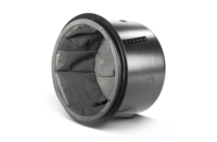 BACKCAN FOR CONTROL 227C & CT.  ROUND WITH EXTRA-THICK 16-GAUGE STEEL AND HEAVY-DUTY 1/2" MDP