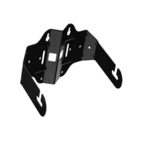 U-BRACKET FOR CONTROL 23-1 & 23-1L. BLACK. PRICED AND PACKAGED INDIVIDUALLY.  MASTER PACK = 6 PCS.