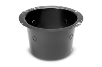PRE-INSTALL BACKCAN FOR 8138, 7.4 LITER, 7"H X 11-3/4" DIA, 11-1/4" MOUNTING CIRCLE, 16 GAUGE STEEL,