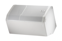15" 2-WAY STAGE MONITOR PASSIVE SPEAKER SYSTEM; 1200W PEAK PWR HANDLNG/WHITE