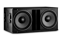 2000W POWERED DUAL 18" SUBWOOFER FEATURING CROWN AMPLIFICATION, NETWORK CONTROL,