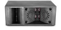 "HIGH OUTPUT THREE-WAY FULL RANGE LOUDSPEAKER W/ 2X15"" LF
"