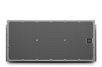 TWO-WAY HORN-LOADED LINE ARRAY LOUDSPEAKER SYSTEM.  65° HORIZONTAL HORN COVERAGE PATTERN.