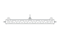 SUSPENSION BAR ACCESSORY FOR VTX A12, USED FOR PULL-BACK APPLICATIONS,