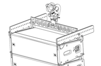 ROTATING TRUSS/PIPE CLAMP, MAX CAPACITY: 500KG (1100LBS)