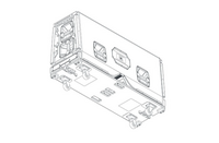 VTX V25 ACCESSORY COVER CASTER-BOARD FOR TRANSPORTATION AND PROTECTION OF ONE V25 ENCLOSURE.