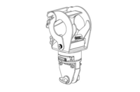 ROTATING TRUSS/PIPE CLAMP, MAX CAPACITY: 500KG (1100LBS)