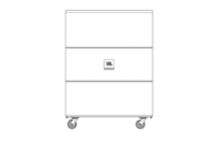 VTX S28 VERTICAL TRANSPORTER COVER FOR USE WITH VTX-S28-VT. MODULAR, RECONFIGURABLE DESIGN ALLOWS