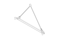 VTX V25 PULL BACK ADAPTER FOR ATTACHMENT TO BOTTOM V25 ENCLOSURE TO FACILITATE REAR PULL BACK