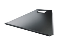 CONTROLLER KEYBOARD TRAY XL, ALUMINUM PLATE, SUPPORTS DEVICES UP TO DEPTH OF 15.748"