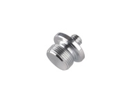 THREAD ADAPTER, EQUIP A K&M MICROPHONE ROUND BASE WITH A 3/8" THREADED BOLT