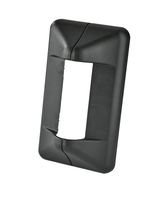 COVER FOR SPEAKER WALL MOUNT,MOUNTS WITH MOUNTING PLATE OF 6.299" X 3.543", CONCEALS FASTENING PARTS