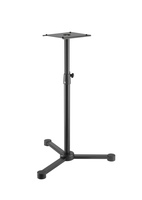 MONITOR STAND, STEEL CONSTRUCTION, FLAT TRIPOD, SUPPORT PLATE: 8.071X9.646"