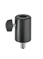 MINI TV SPIGOT ADAPTER, FOR MOUNTING DEVICES/EQUIPMENT WITH 16 MM OR 5/8" SPIGOT CONNECTION