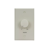 ATTENUATOR-25W, 70V/25V, 1-GANG STANDARD PLASTIC, ALMOND