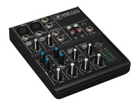 4CH ULTRA COMPACT MIXER FEATURING HIGH-HEADROOM, LOW-NOISE DESIGN / 2 ONYX MIC PREAMPS /