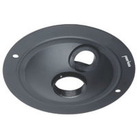 CEILING PLATE - ROUND BLACK