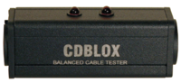 BLOX series balanced XLR cable tester