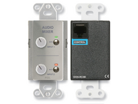 REMOTE AUDIO MIXING CONTROL WITH MUTING - STAINLESS (CUSTOM LABELED) (SEE PART # ZCST-LBL FOR SETUP