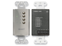 4 CHANNEL REMOTE CONTROL FOR RU-ASX4D AND RU-ASX4DR - STAINLESS (CUSTOM LABELED) (SEE PART # ZCST-LB