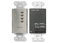 4 CHANNEL REMOTE CONTROL FOR RACK-UPS - STAINLESS STEEL (CUSTOM LABELED) (SEE PART # ZCST-LBL FOR SE