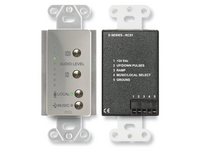 ROOM CONTROL FOR RCX-5C ROOM COMBINER - DECORA® STAINLESS (CUSTOM LABELED) (SEE PART # ZCST-LBL FOR