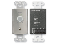 REMOTE LEVEL CONTROL WITH MUTING - ROTARY OPTICAL ENCODER - STAINLESS STEEL (CUSTOM LABELED) (SEE PA
