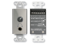 STEREO HEADPHONE AMPLIFIER - DECORA® PANEL WITH USER LEVEL CONTROL (CUSTOM LABELED) (SEE PART # ZCST