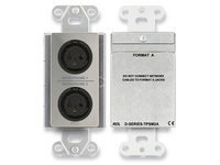 ACTIVE TWO-PAIR SENDER DUAL MICROPHONE PREAMPLIFIER - FORMAT-A - STAINLESS