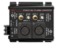 BALANCED TO UNBALANCED CONVERTER - 2 CHANNEL