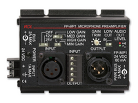 STUDIO QUALITY MIC PREAMP W/ PHANTOM - TERMINALS & XLR