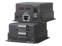 NETWORK TO MIC/LINE INTERFACE WITH VCA - DANTE INPUT - 2 BALANCED MIC/LINE OUTPUTS - WITH POE