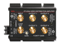 NTSC/PAL VIDEO DISTRIBUTION AMP - 1X4 - BNC