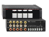AUDIO/VIDEO SWITCHER - 4X1 - PHONO