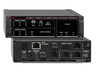 FORMAT A BI-DIRECTIONAL NETWORK INTERFACE - FORMAT A, BAL LINE AUX INPUTS, DANTE INPUT - 3 FORMAT A,