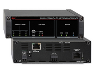 FORMAT A TO NETWORK INTERFACE - 1 FORMAT A, 1 BALANCED LINE AUX INPUTS - DANTE OUTPUT