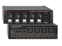 5 INPUT MIC/LINE MIXER W/PHANTOM - MIC AND LINE OUT