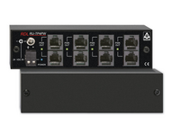POWER INSERTER - TWISTED PAIR - FOUR SETS OF OUTPUTS - SIGNAL LOOP-THROUGH
