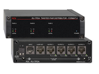 ACTIVE DISTRIBUTOR - TWISTED PAIR FORMAT-A - RDL FORMAT-A INPUT TO FOUR OUTPUTS