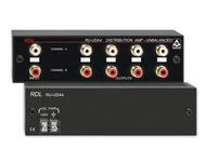 STEREO AUDIO DISTRIBUTOR - 2X4 - PHONO JACKS