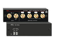 NTSC/PAL VIDEO DISTRIBUTION AMP - 1X4 - BNC
