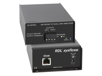 NETWORK TO 40 WATT STEREO POWER AMPLIFIER - DANTE - EXPORT MODEL - EXCLUDES POWER CORD