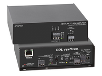 NETWORK TO 50 W MONO AUDIO AMPLIFIER - 70 V OR 100 V - DANTE - EXPORT MODEL - EXCLUDES POWER CORD