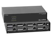 LINE-LEVEL RECEIVER - 8 TWISTED PAIR FORMAT-A INPUT SECTIONS - 24 AUDIO CHANNELS - BALANCED LINE LEV