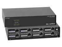 LINE-LEVEL SENDER - 8 TWISTED PAIR FORMAT-A OUTPUT SECTIONS - 24 AUDIO CHANNELS - BALANCED LINE LEVE