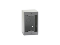 SINGLE SURFACE MOUNT BOX FOR DECORA® REMOTE CONTROLS AND PANELS - GRAY