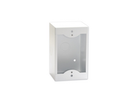 SINGLE SURFACE MOUNT BOX FOR DECORA® REMOTE CONTROLS AND PANELS - WHITE