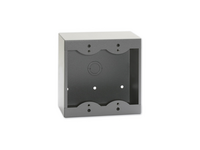 DOUBLE SURFACE MOUNT BOX FOR DECORA® REMOTE CONTROLS AND PANELS - GRAY