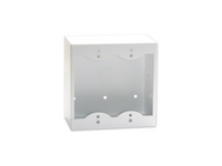 DOUBLE SURFACE MOUNT BOX FOR DECORA® REMOTE CONTROLS AND PANELS - WHITE