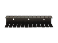 STICK-ON SERIES MOUNTING RACK - 12 MODULES